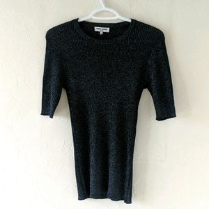 Opening Ceremony Metallic Disco Rib Tee Si…